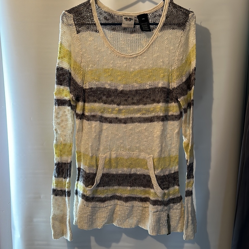 Harley-Davison Motorclothes lightweight sheer Sweater-2XL